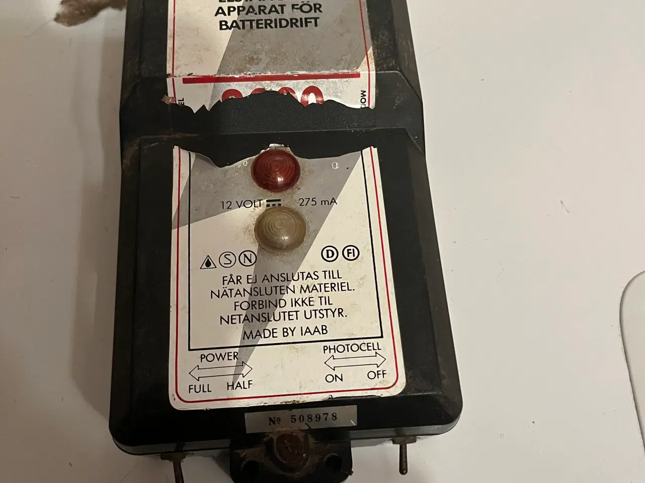 Billede 1 - Elektrisk hegn 