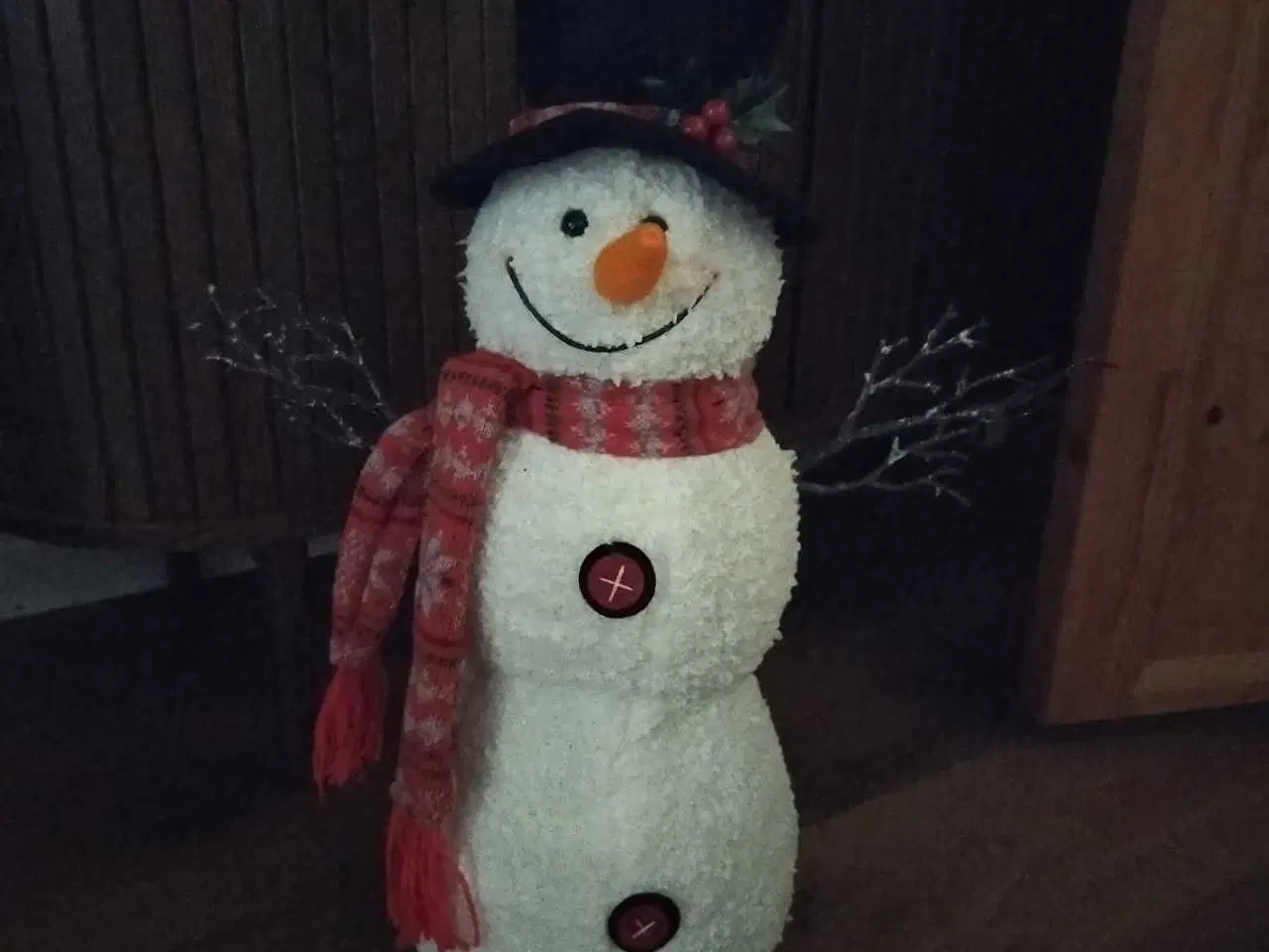 Billede 2 - Snemand med lys