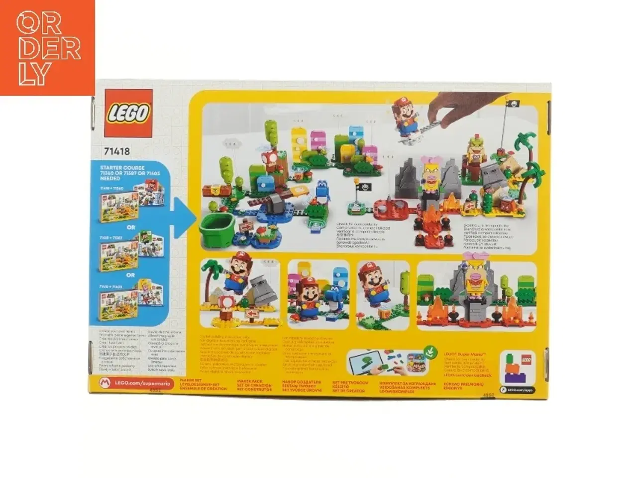 Billede 2 - LEGO Super Mario Maker Set fra Lego (str. 38x26 cm)