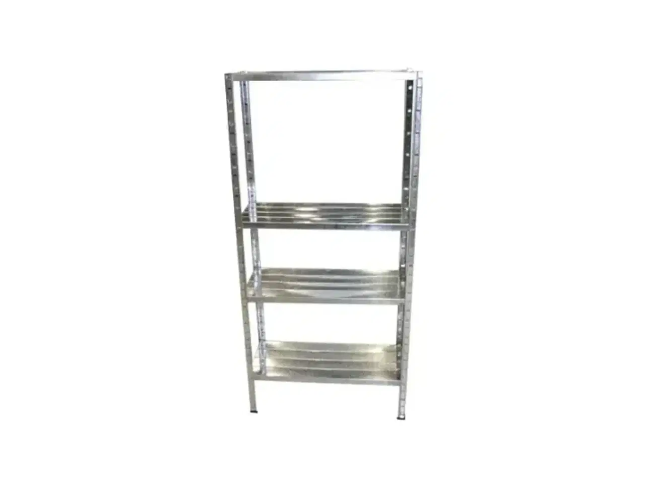 Billede 1 - 5 stk. Work-it Stålreol 4 hylder 50 kg. 30x71x150cm.