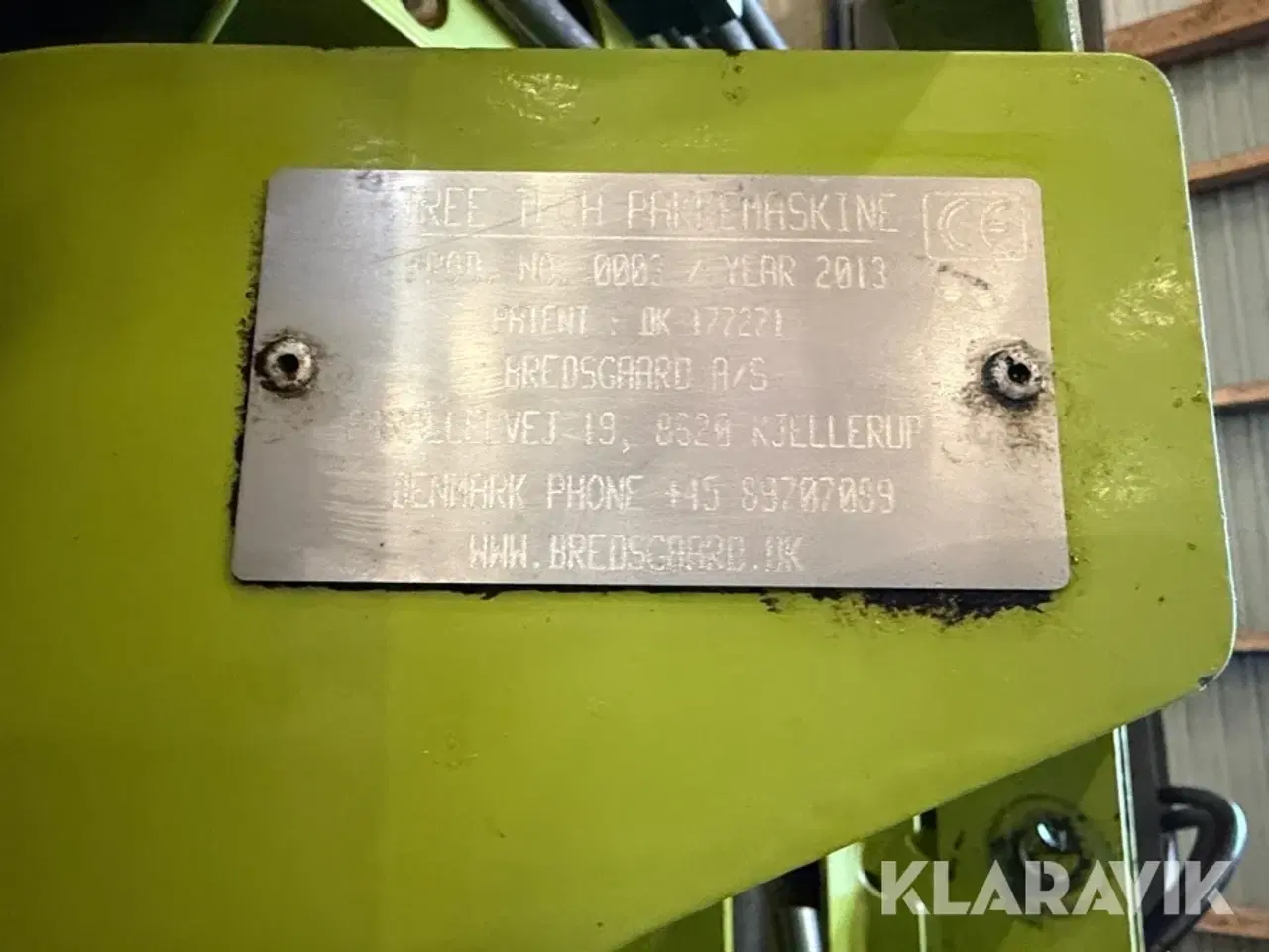 Billede 7 - Palleteringsmaskine Tree Tech til juletræer