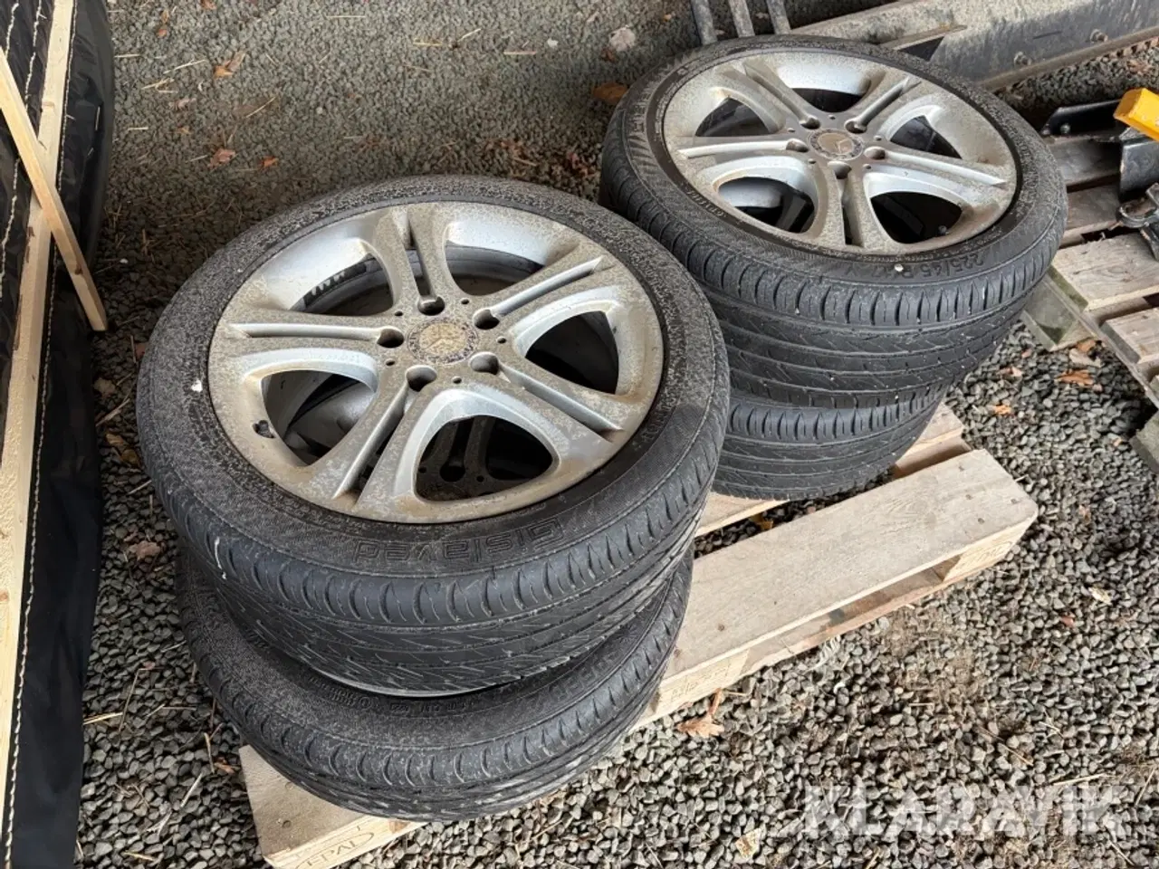 Billede 1 - Dæk med fælge Gislaved Ultra Speed 2 - 4 styk