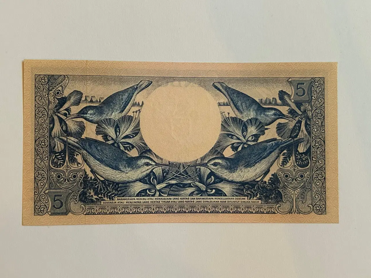 Billede 2 - 5 Rupiah Indonesia 1959