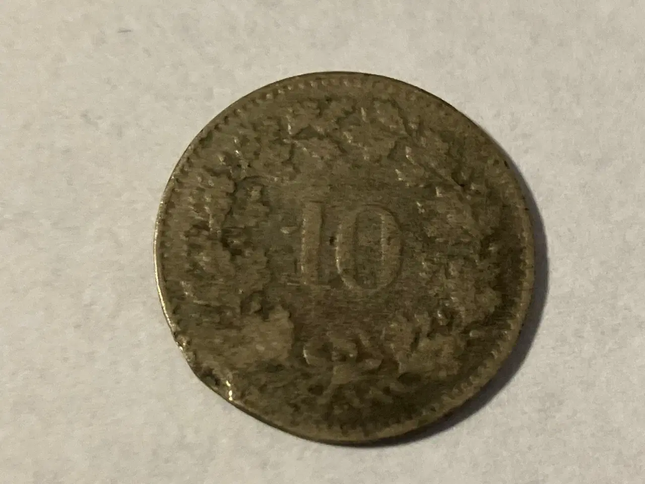 Billede 2 - 5 Rappen Switzerland 1876