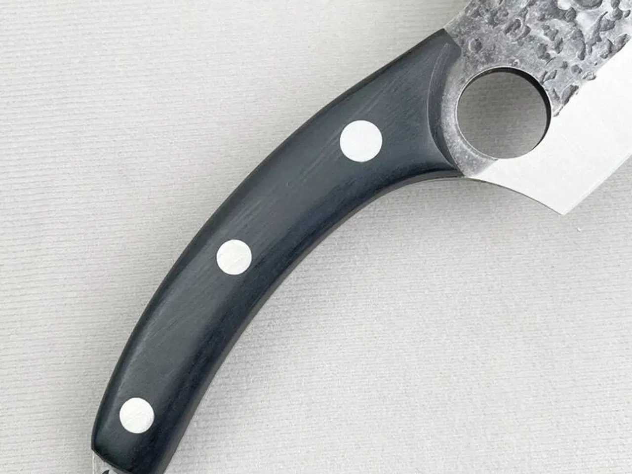 Billede 5 - 2 stk. Køkkenkniv med ergonomisk håndtag - Brun