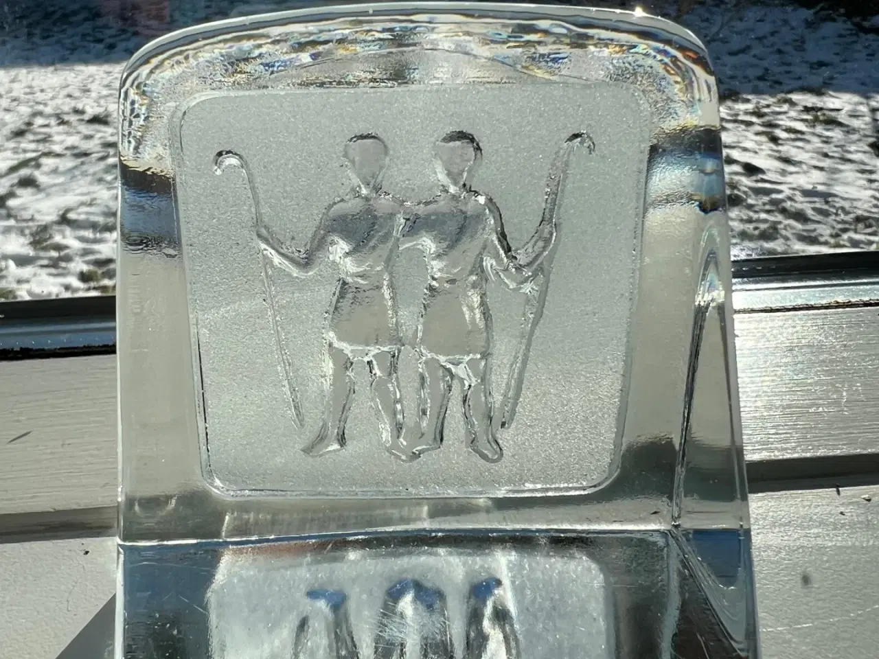 Billede 2 - Stjernetegn i helkrystal, Nybro Sweden