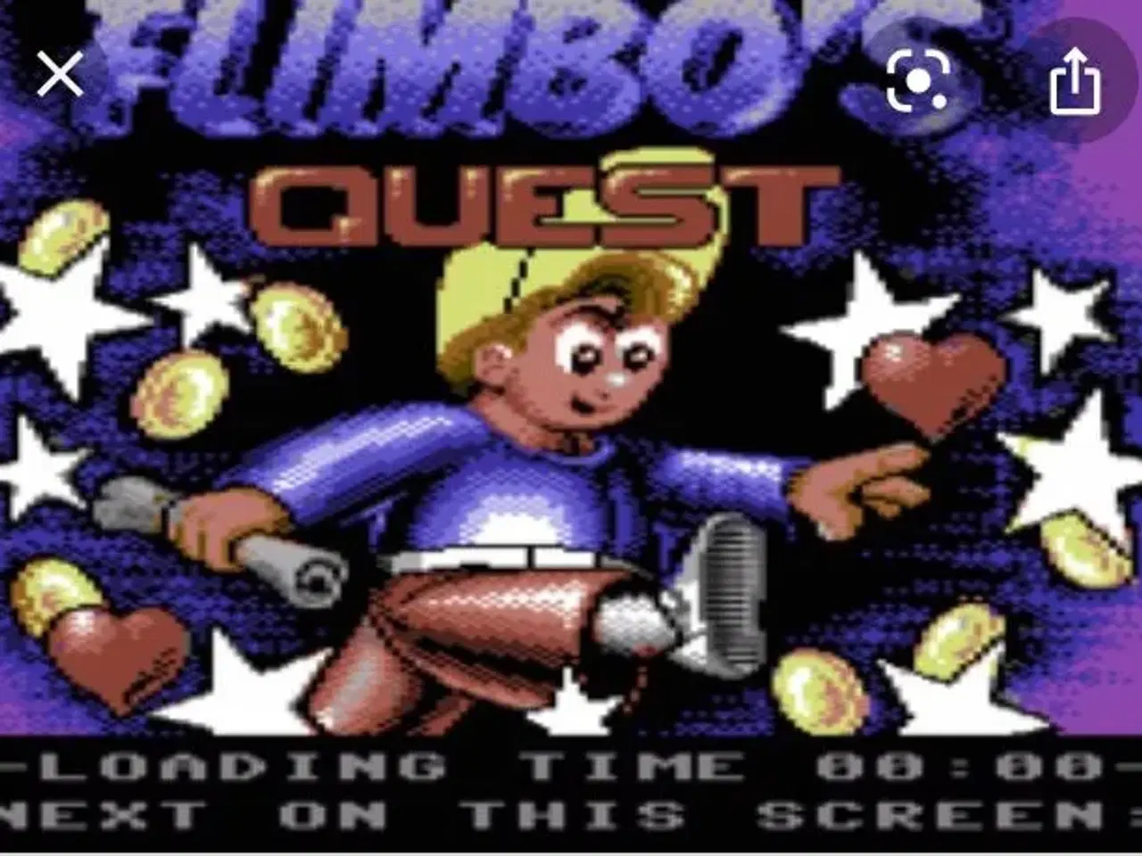 Billede 1 - Søger Flimbos Quest til c64