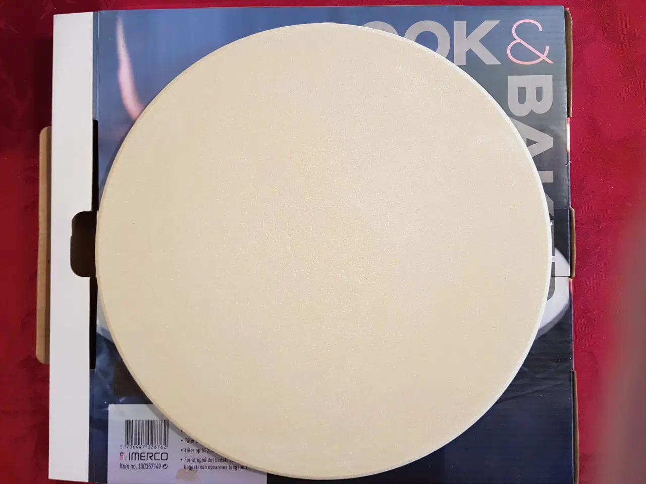 Billede 2 - Pizzasten diameter 33 cm