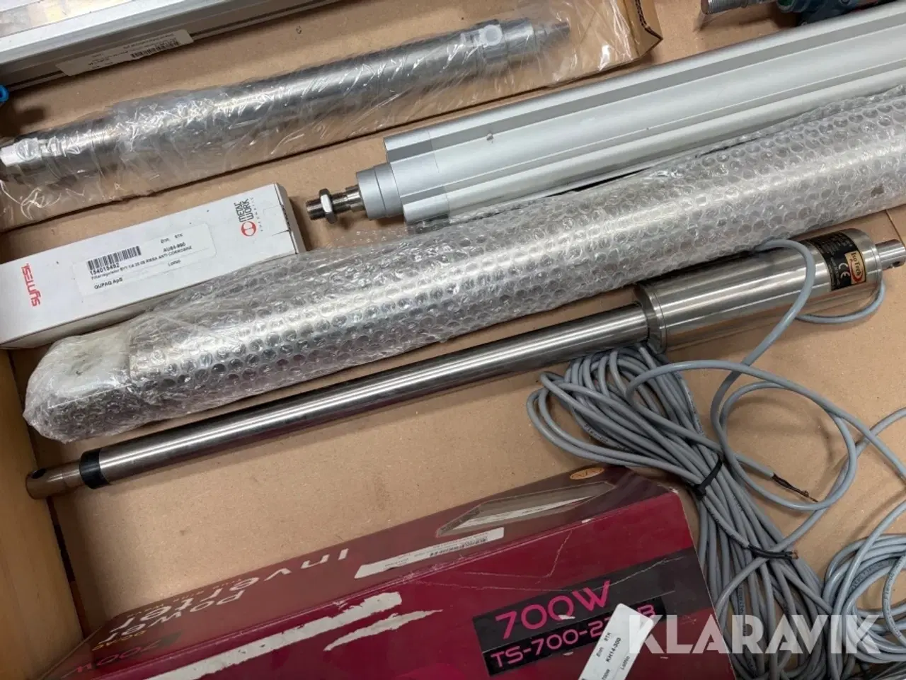Billede 9 - Lot - aktuator, cylindre og power inverter - 1 palle