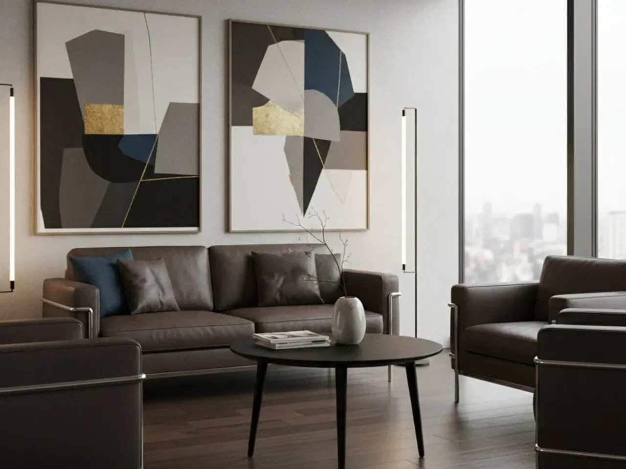 Billede 2 - Via CPH Sofabord – Sort Ø68 cm