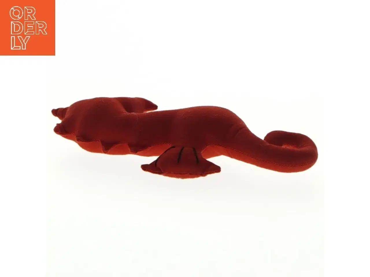 Billede 2 - Rød stof søhest (str. 16 cm)