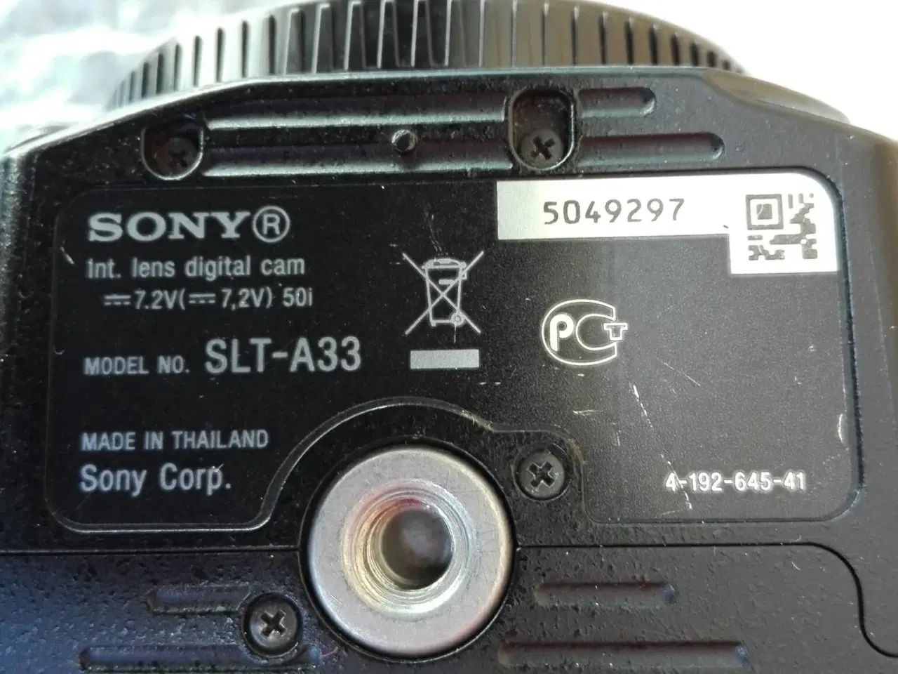 Billede 5 - Sony Alpha 33 m kamerafejl!