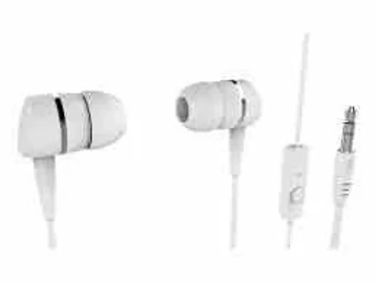 Billede 1 - 3 stk Vivanco Smartsound Headset Ledningsført Opkald/musik Hvid