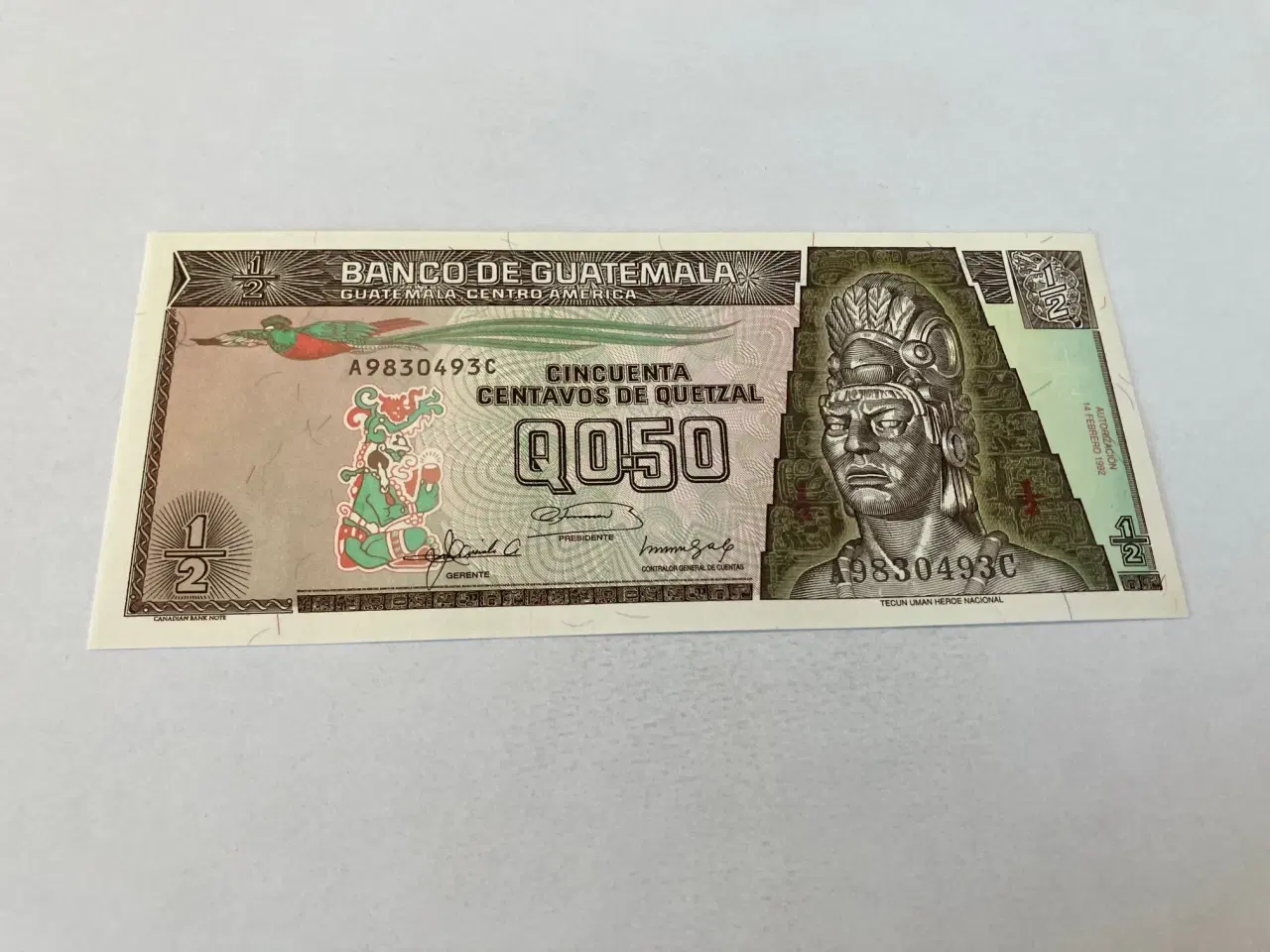 Billede 1 - 0,5 Quetzal Guatemala