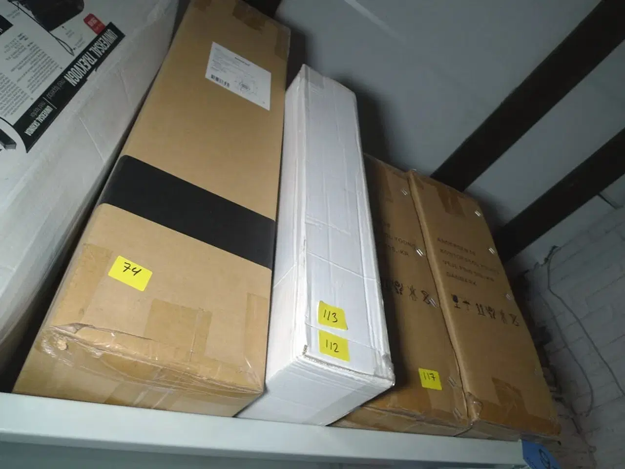 Billede 3 - Bøjlestang/stumtjener, rustfrit stål ca. H170cm