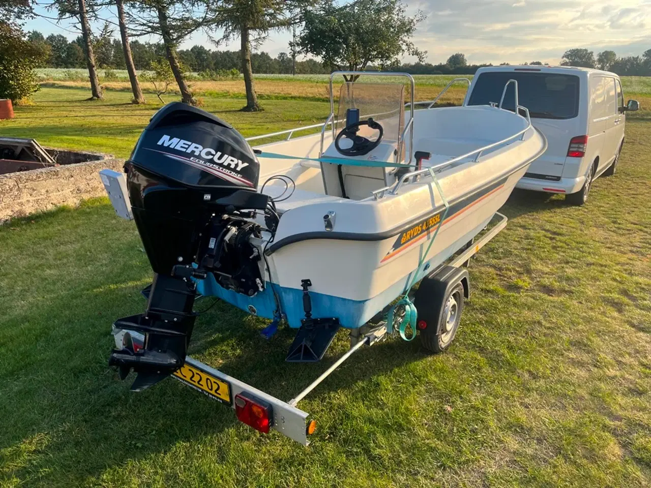 Billede 2 - 14-fods Ryds 435 SSL med 25hk Mercury 