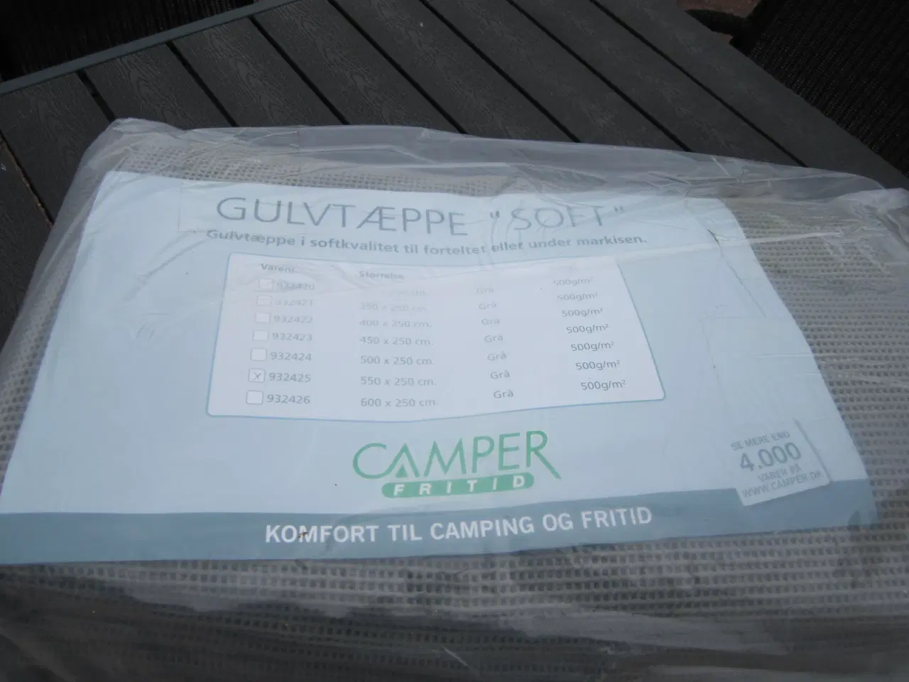 Billede 3 - Fortelt gummitæppe Soft