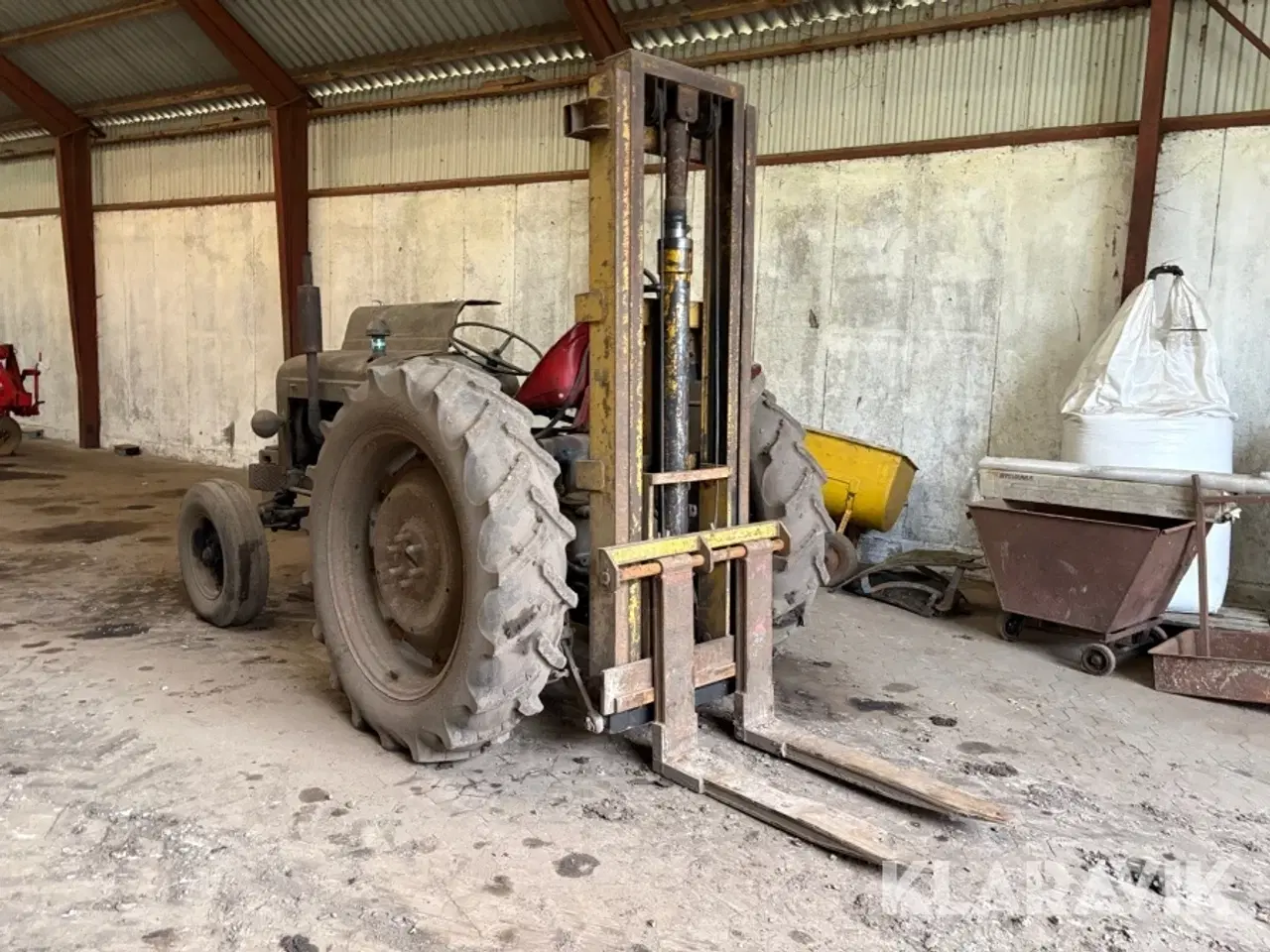 Billede 3 - Veterantraktor Forson Major med lift