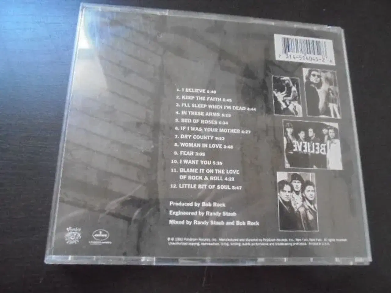 Billede 4 - CD - Bon Jovi - Keep the Faith   