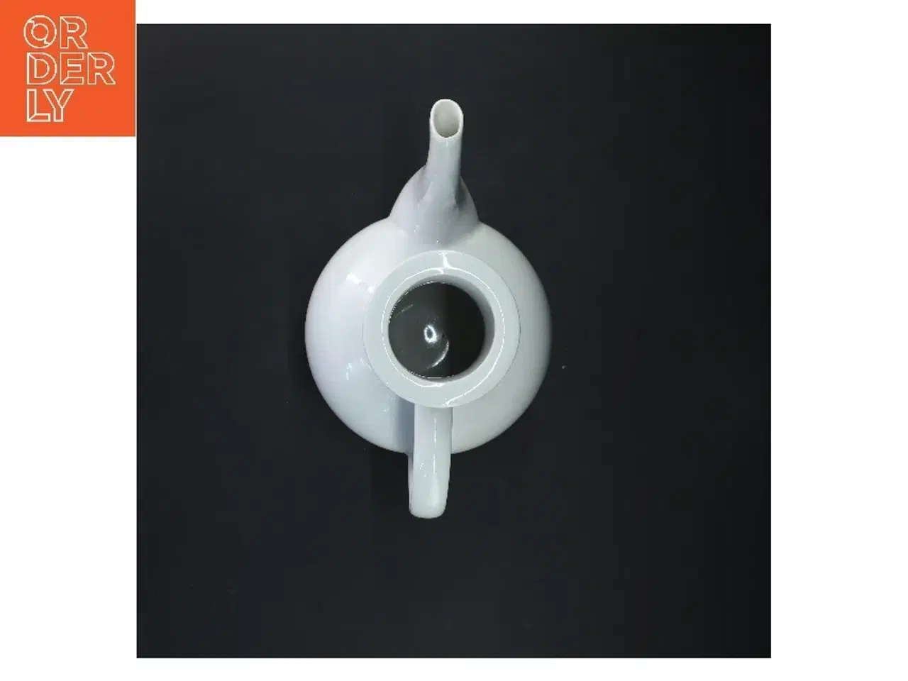 Billede 4 - Hvid kaffekande fra Royal Copenhagen (str. 25x15 cm)