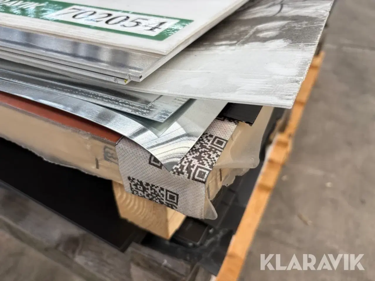 Billede 6 - Lot med blandet plader i stål og plast