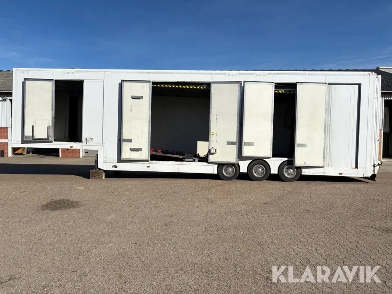 Billede 10 - Autotrailer Kässbohrer SP 9-16 CVT lukket
