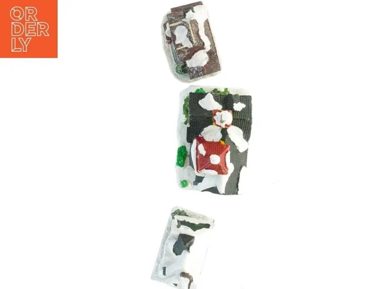Billede 4 - Julelandsby led lys huse fra Zebra As (str. 12x8,5x12,5 cm)