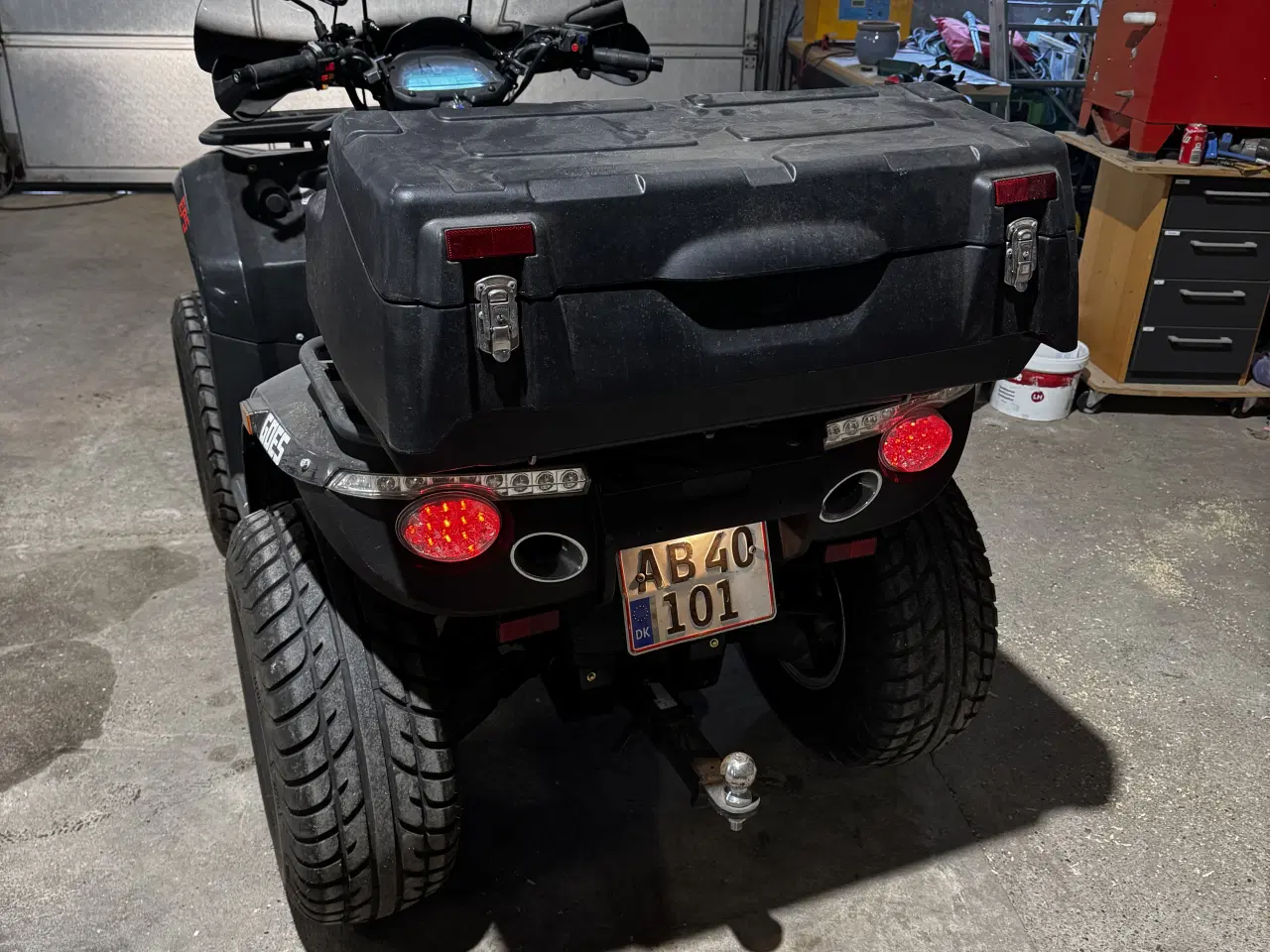 Billede 4 - Cfmoto med nummerplade