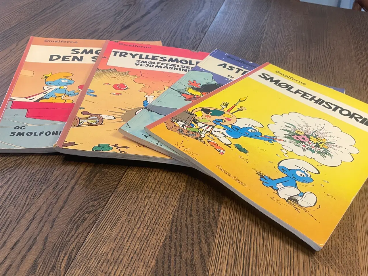 Billede 1 - Tegneserier smølfer e.