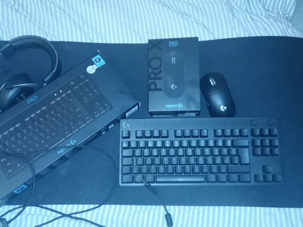 Billede 1 - Gaming tilbehør, Logitech pro, HyperX, steelseries