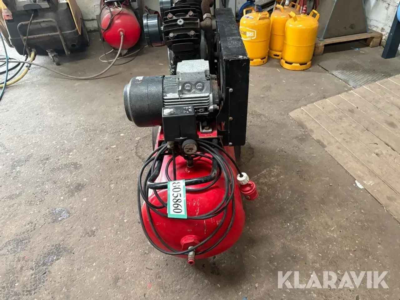 Billede 5 - Kompressor Reno 705/150 - volt 3x400 - hk 5,5