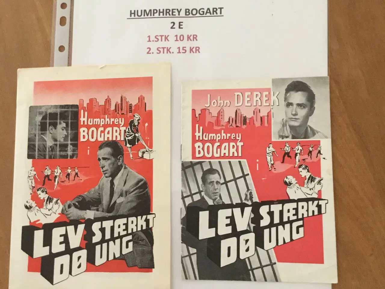 Billede 11 - Filmprogrammer - HUMPHREY BOGART - se rabat