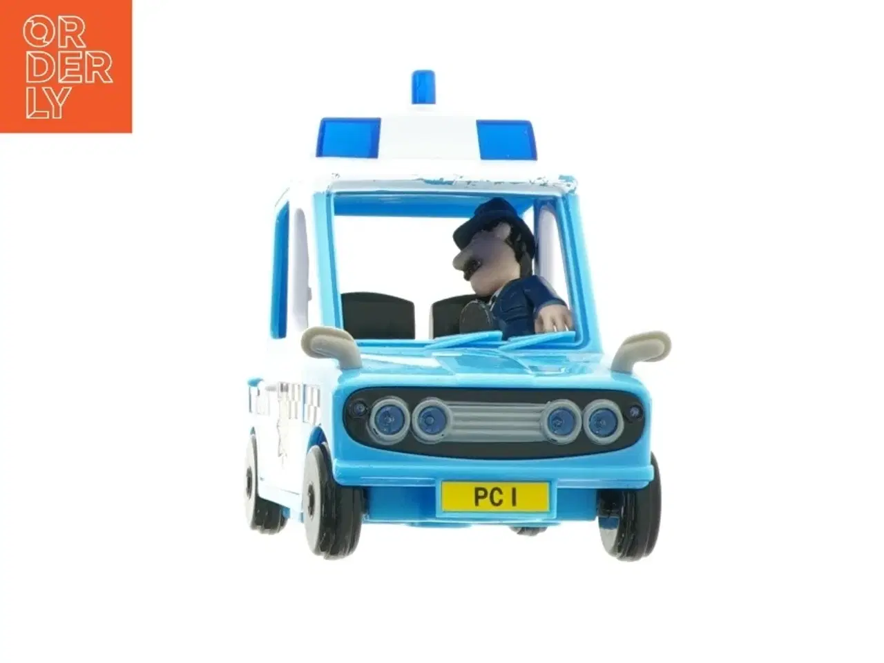 Billede 2 - Politi legetøjsbil (str. 14 x 10 cm)