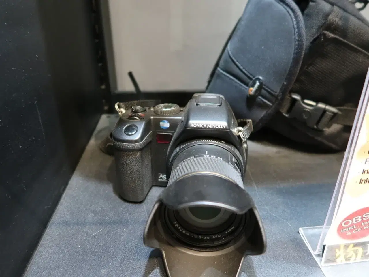 Billede 3 - Spejlreflekskamera MINOLTA Dimage A200 med taske