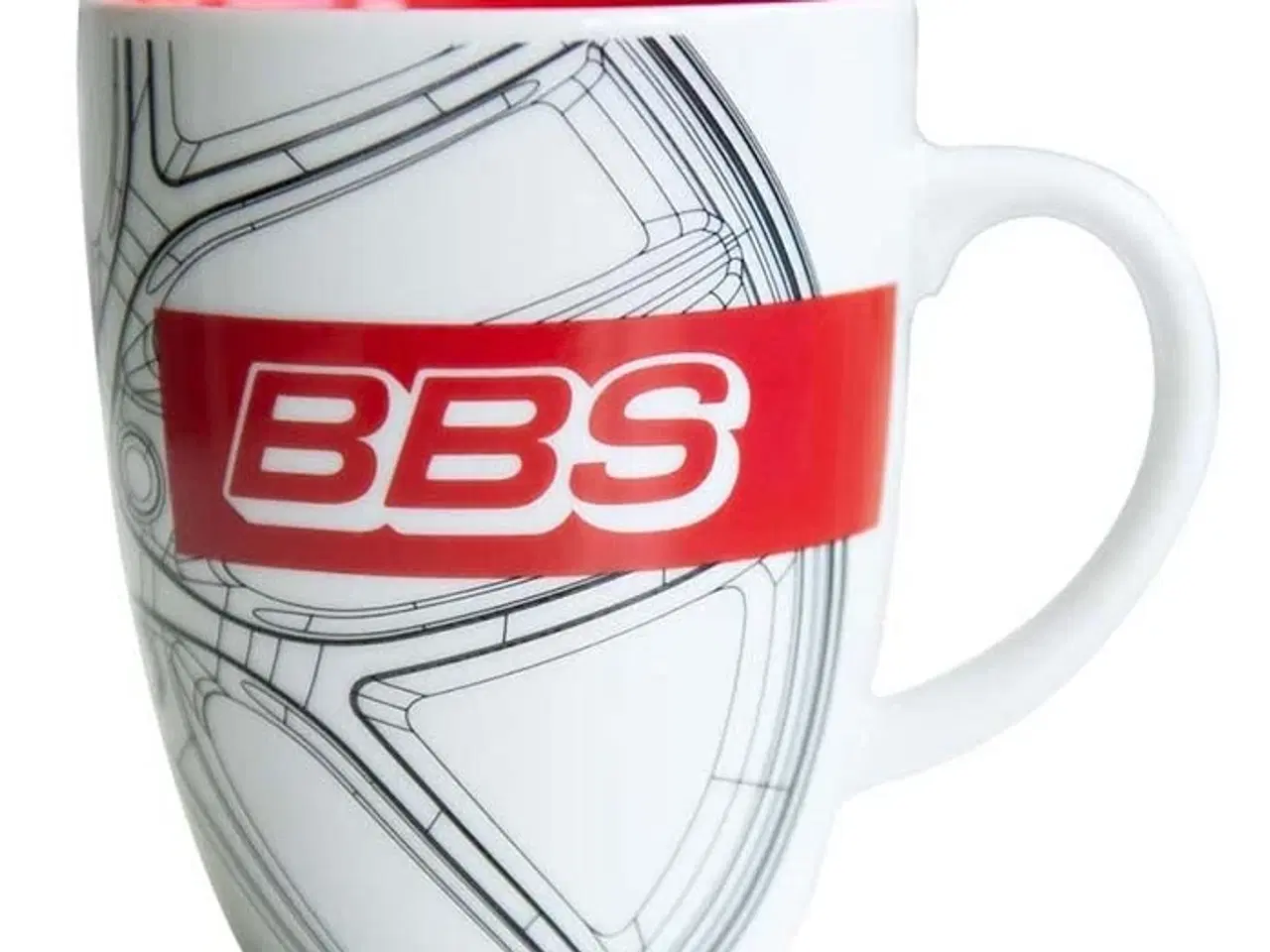 Billede 1 - BBS Technik Cup Rød og hvid
