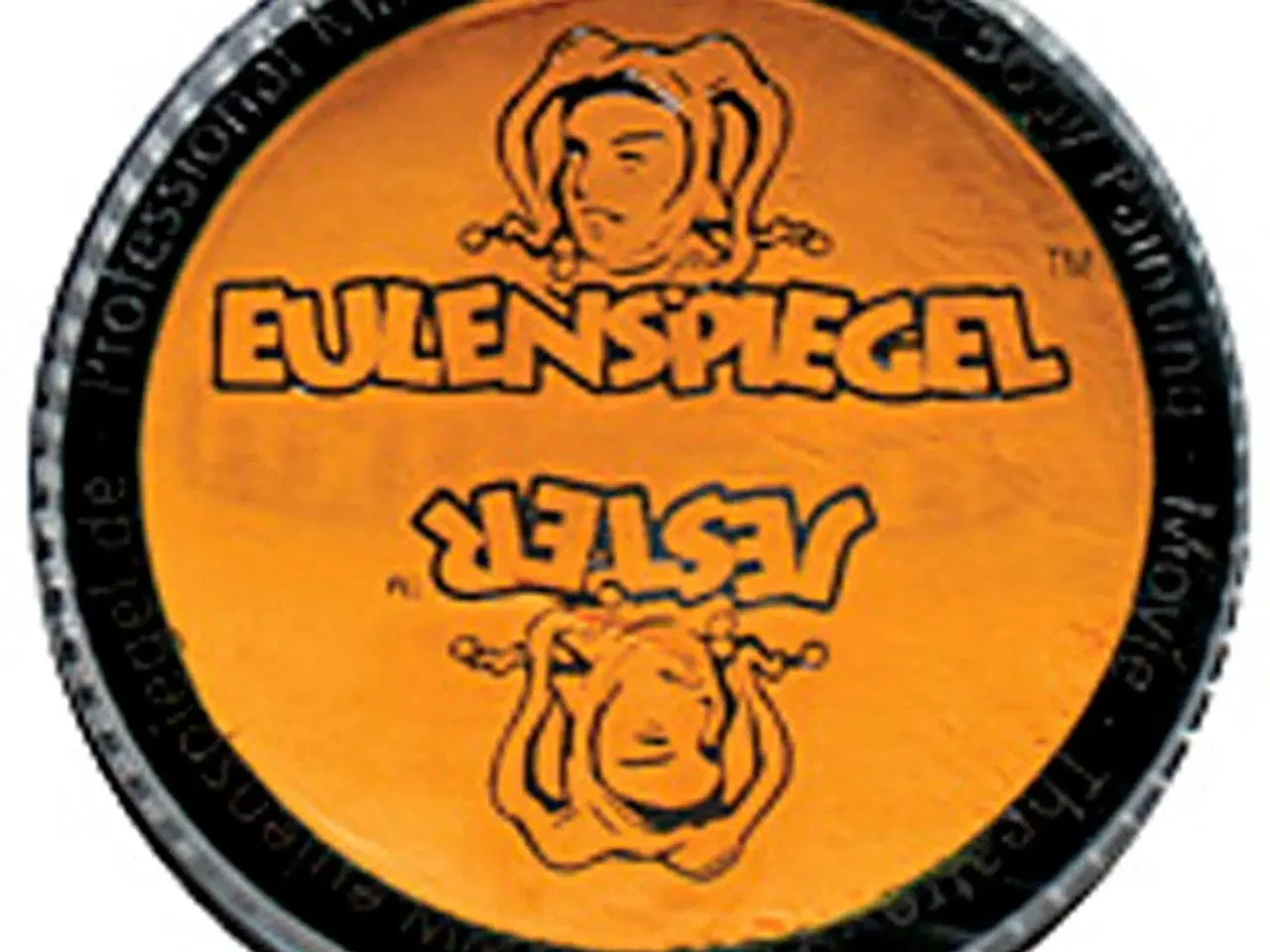 Billede 1 - Eulenspiegel Ansigtsmaling, gul, 20ml/ 1 ds.