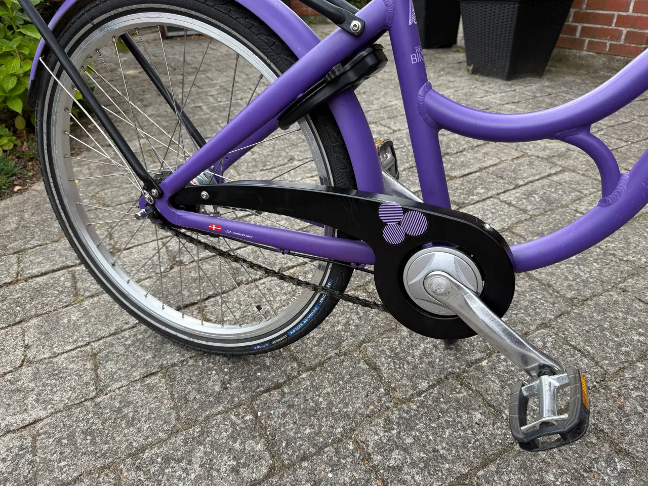 Billede 3 - Kildemoes Bikerz Retro 24 tommer lilla 7 gear