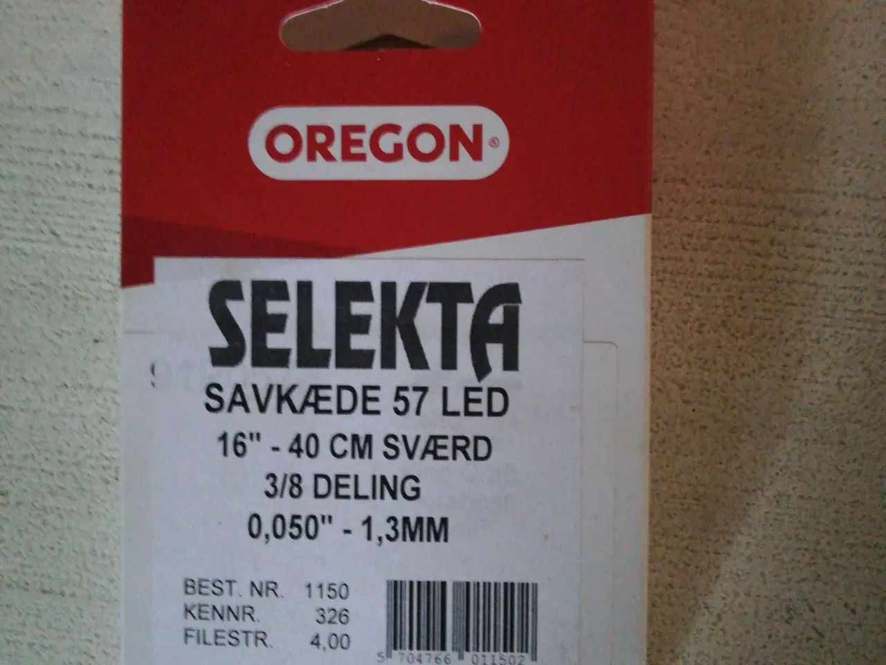 Billede 1 - Savkæde. Oregon Selekta 57 led, 16"- 40 cm sværd