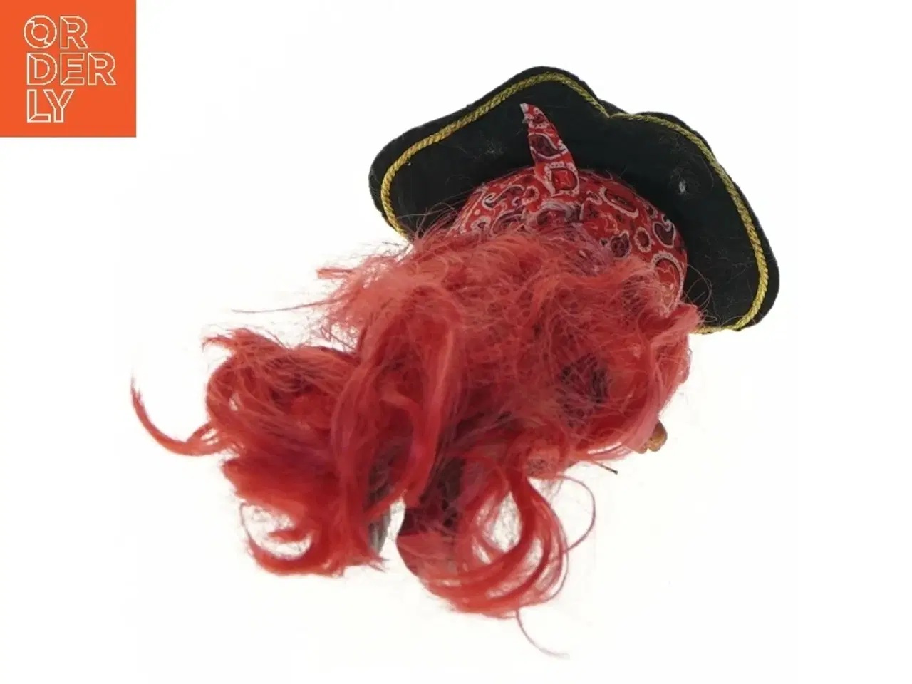 Billede 4 - Piratdukke med rødt hår (str. 18 cm)