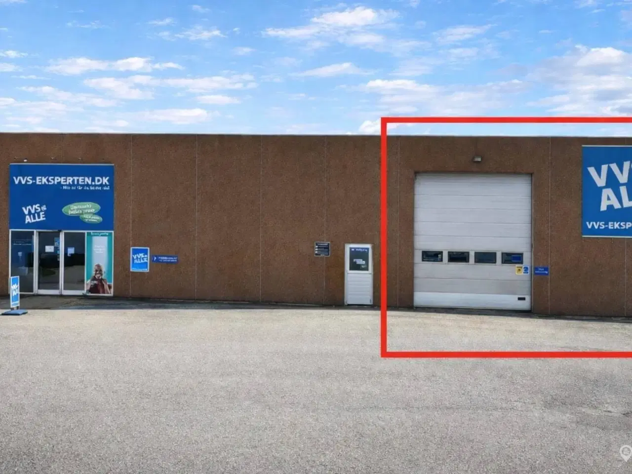 Billede 1 - Velbeliggende erhvervslejemål med mulighed for opdeling