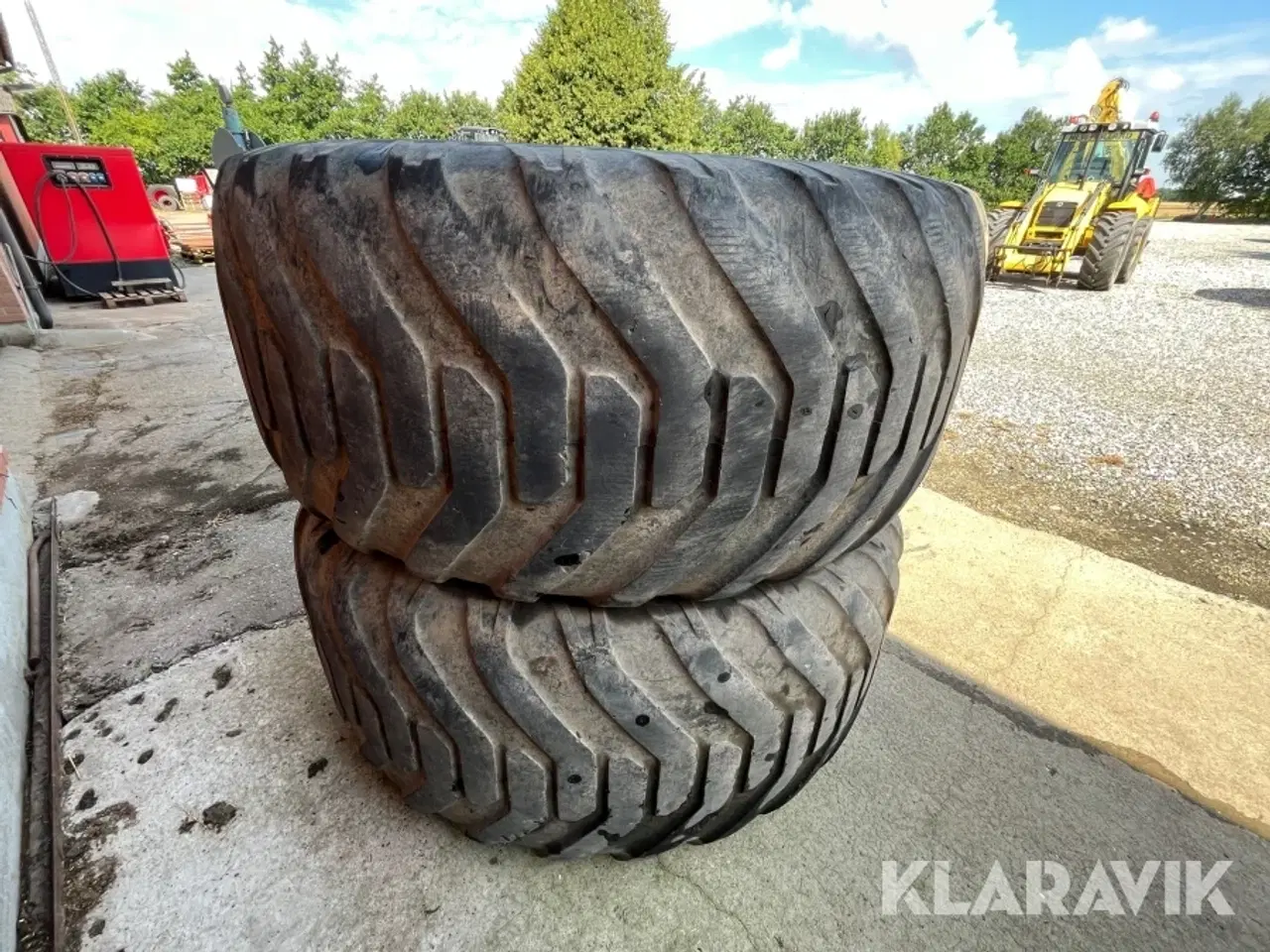 Billede 4 - Dæk til gyllevognNOKIAN ELS