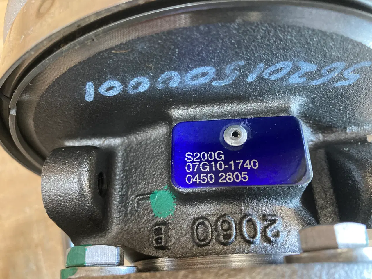 Billede 2 - Turbolader til Deutz Motor 