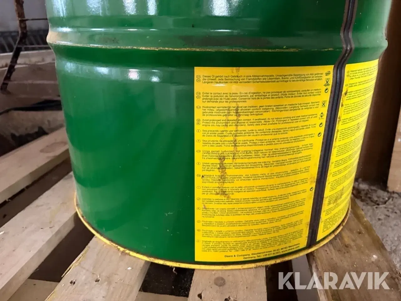 Billede 10 - Dieseltønde John Deere 200 liter