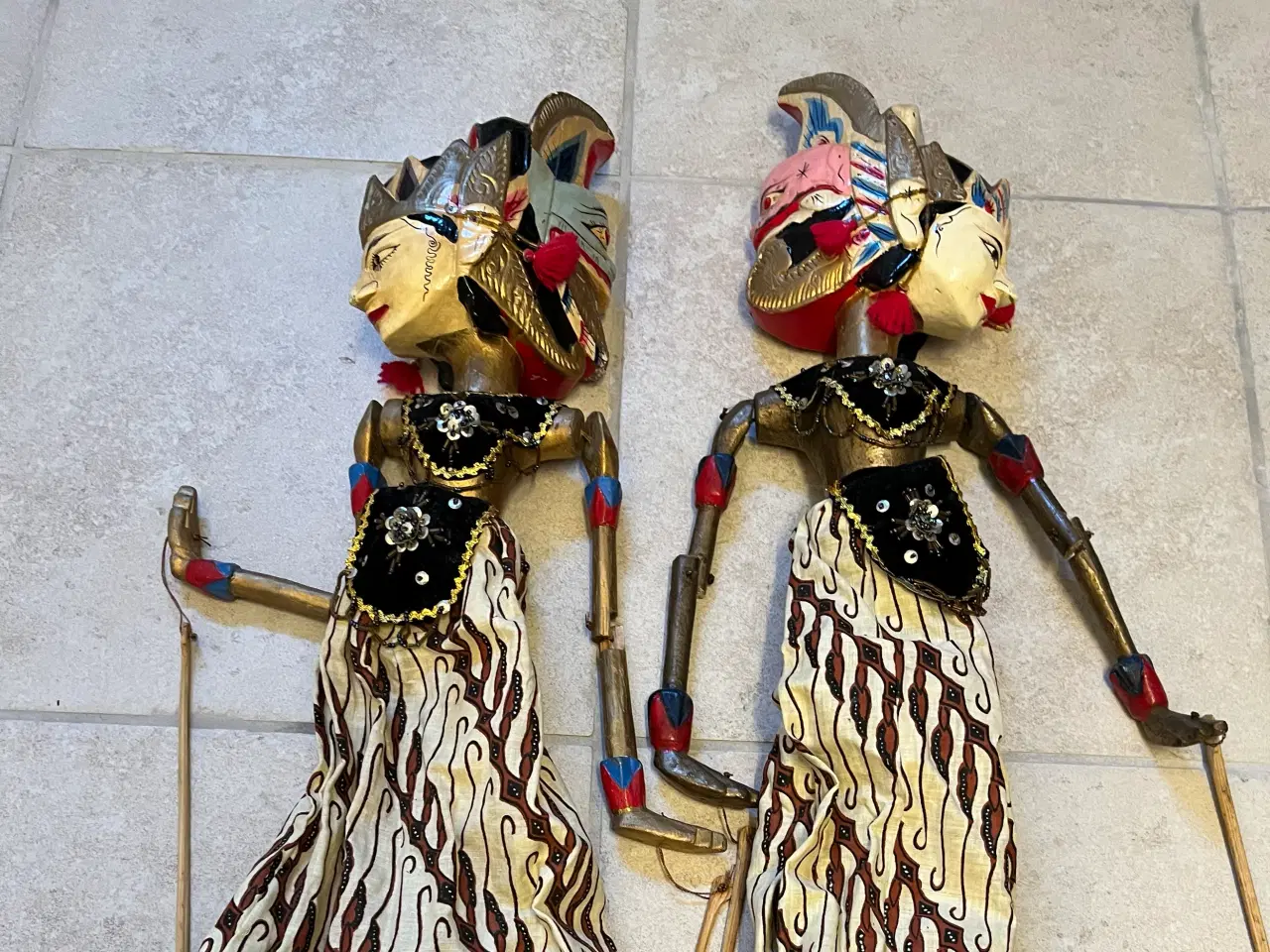 Billede 1 - Marionetdukker (Wayang)