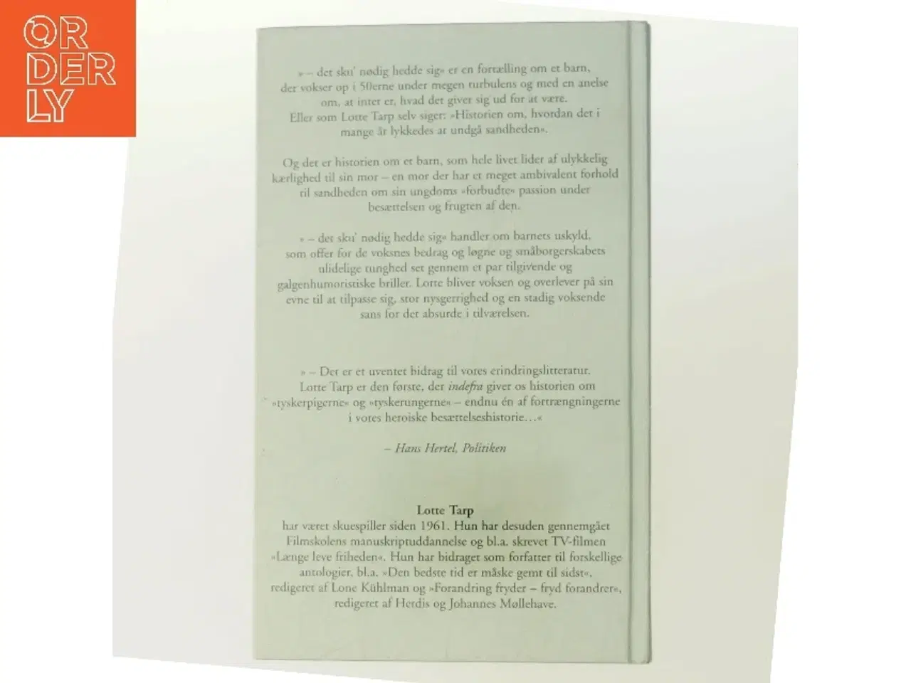 Billede 3 - det sku' nodig hedde sig af Lotte Tarp (Bog)