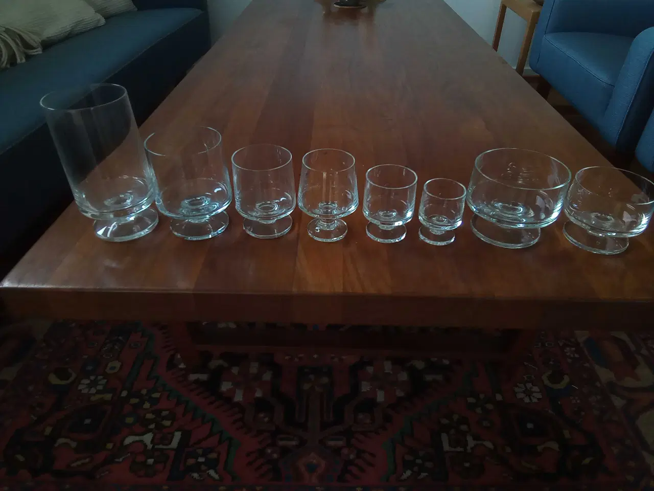 Billede 1 - Holmegaard Stub glas . 81 dele