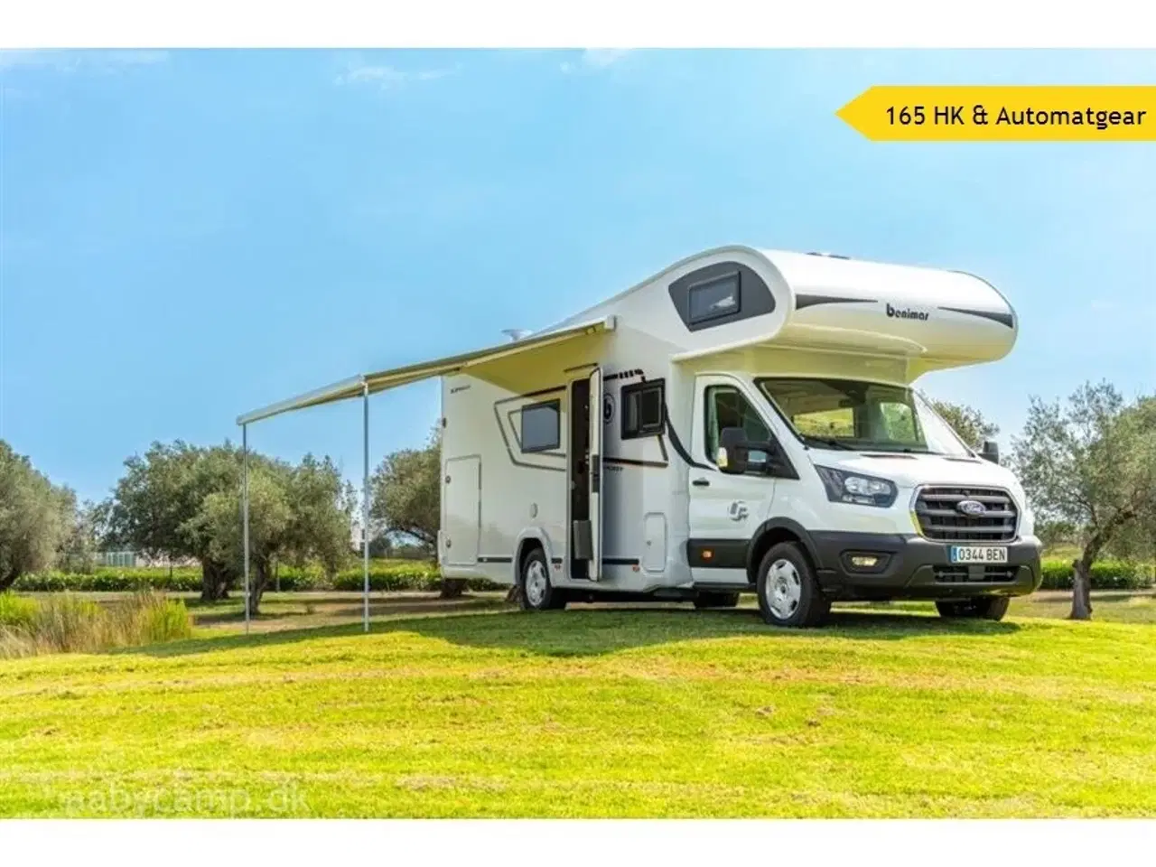 Billede 1 - 2026 - Benimar Sport   Automatgear. Dieselfyr. 12V kompressor køl.  200W solcelle. Markise. Tv. 5 selepladser. Batteri. Helårsdæk. p-sensor for og bag. Bakkamera.