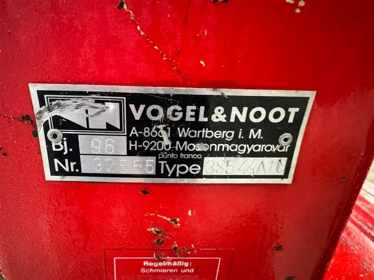 Billede 9 - Vogel & Noot 4 furet vendeplov