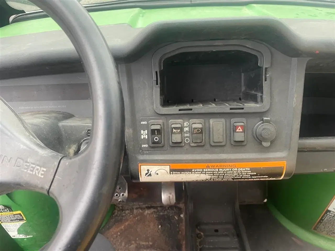 Billede 10 - John Deere Gator XUV 855D For/bagrude/tag/visker
