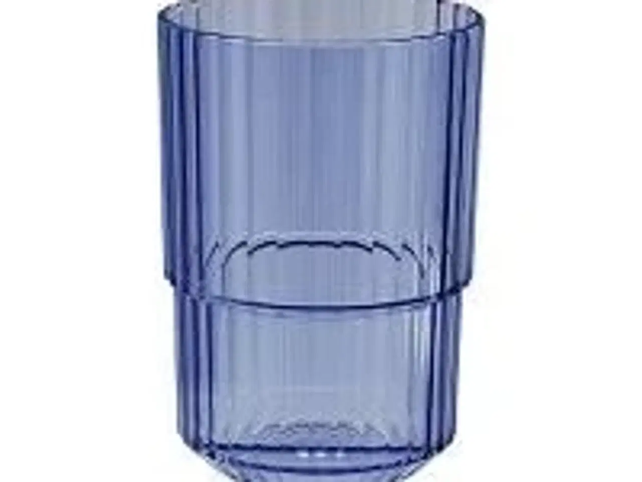 Billede 1 - 42 stk. Drikkeglas blå 40 cl Linea